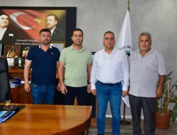Aydın’dan Başkan Sarı’ya ziyaret