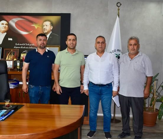 Aydın’dan Başkan Sarı’ya ziyaret