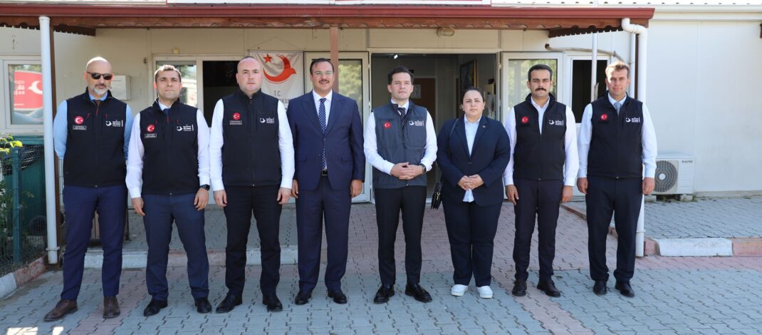 Göç İdaresi Başkanı Yazıcı’dan faaliyetleri sonlandırılan Boynuyoğun Geçici Barınma Merkezi’ne ziyaret